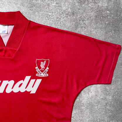 【正規品1991-1992 adidas Liverpool home shirt】