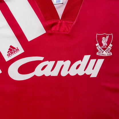 【正規品1991-1992 adidas Liverpool home shirt】