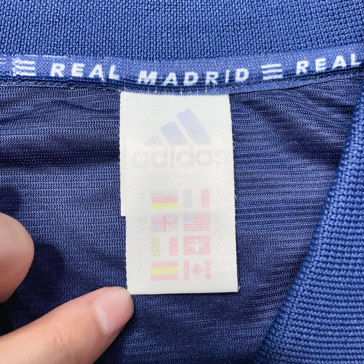 【正規品1998-1999 adidas Real Madrid away shirt】