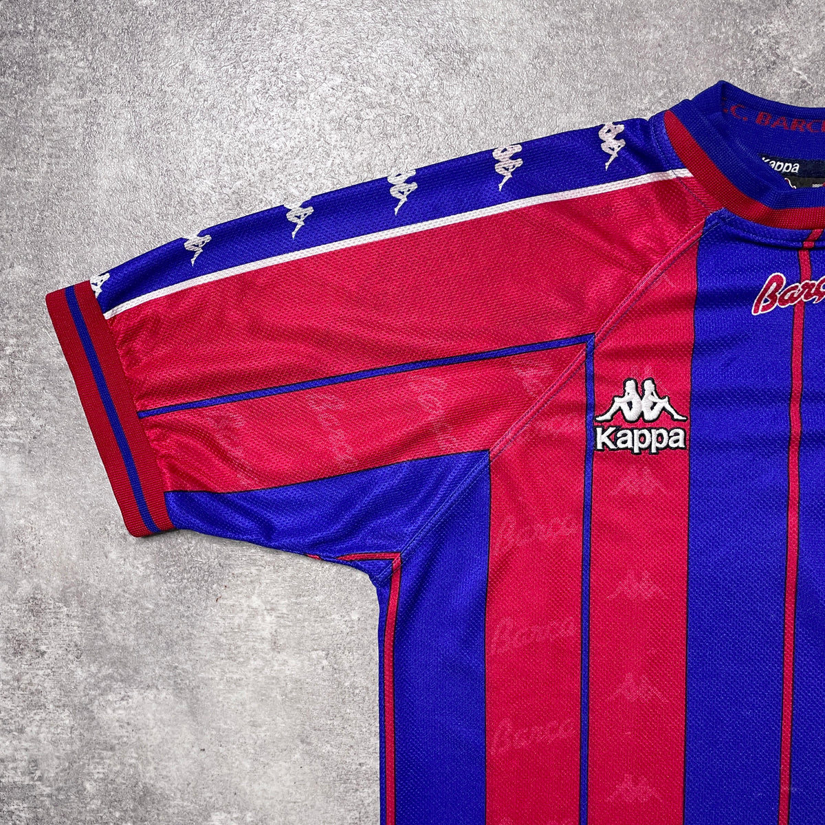 【正規品1997-1998 Kappa Barcelona home shirt】