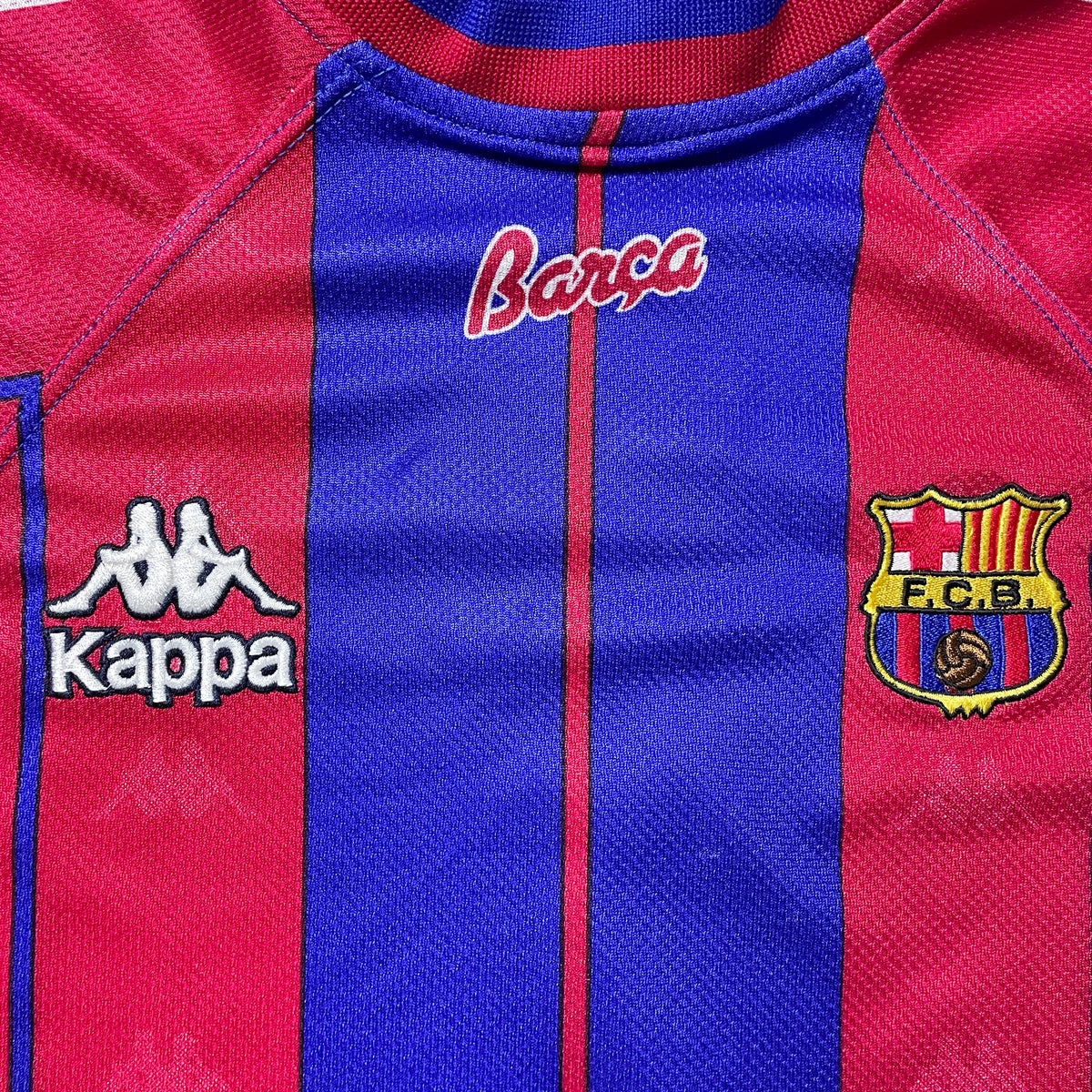 【正規品1997-1998 Kappa Barcelona home shirt】