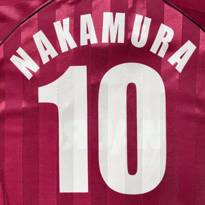【正規品2002-2003 asics REGGINA home NAKAMURA #10】