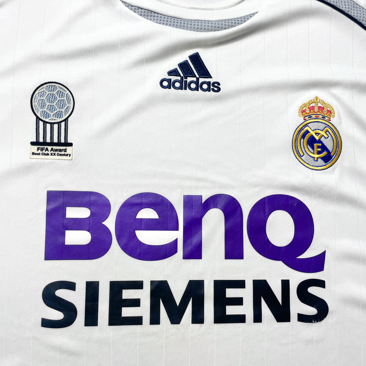【正規品2006-2007 adidas Real Madrid home shirt】