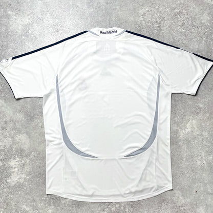 【正規品2006-2007 adidas Real Madrid home shirt】