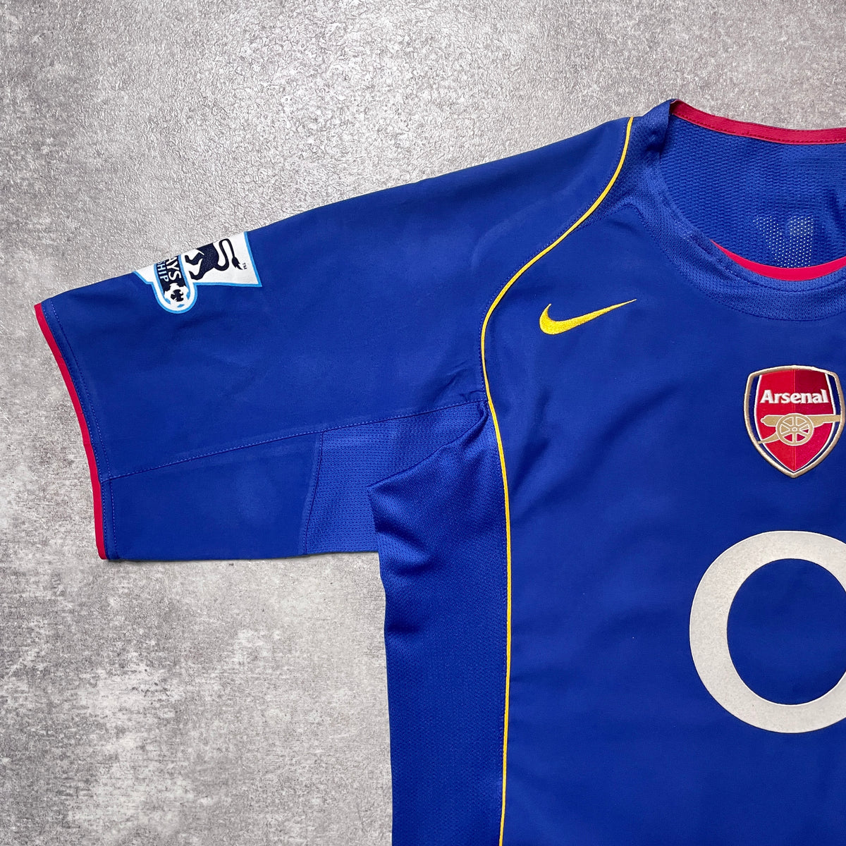 【正規品2004-2006 NIKE arsenal away BERGKAMP #10】