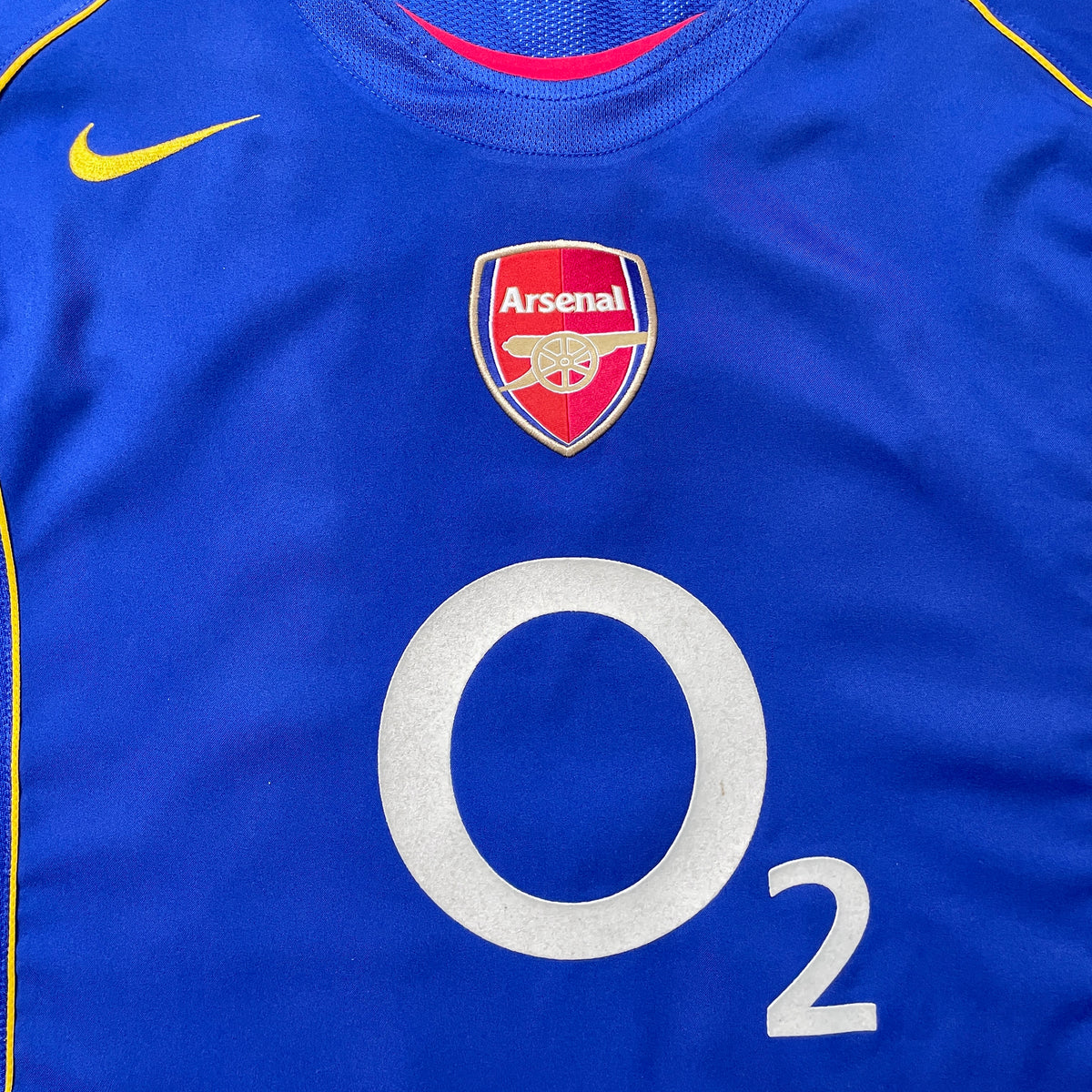 【正規品2004-2006 NIKE arsenal away BERGKAMP #10】