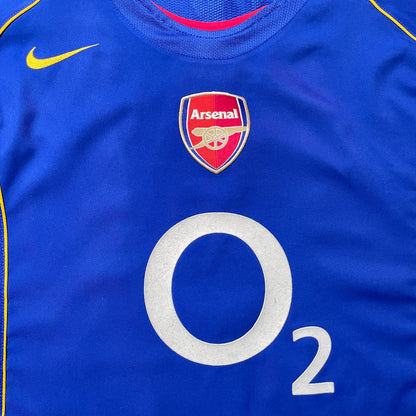 【正規品2004-2006 NIKE arsenal away BERGKAMP #10】