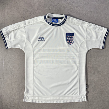 【正規品1999-2001 UMBRO England home shirt】