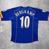 【正規品2004-2006 NIKE arsenal away BERGKAMP #10】