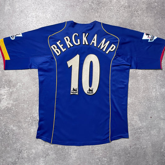 【正規品2004-2006 NIKE arsenal away BERGKAMP #10】