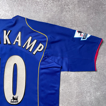 【正規品2004-2006 NIKE arsenal away BERGKAMP #10】