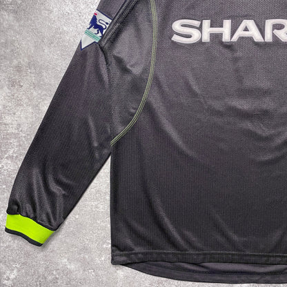 【正規品1998-1999 UMBRO Manchester United third L/S Beckham #7】