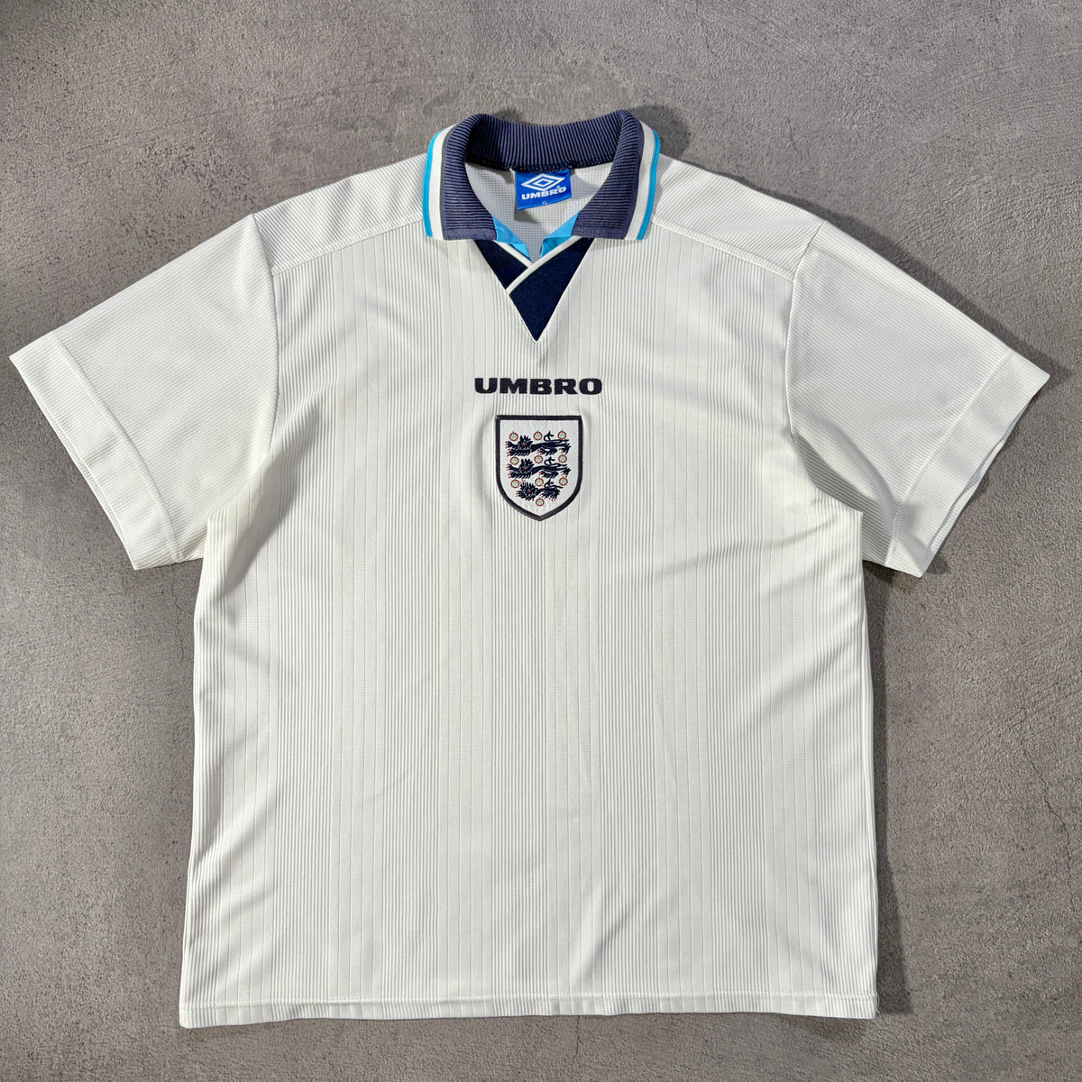 【正規品1995-1997 UMBRO England home shirt】