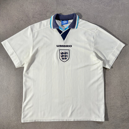 【正規品1995-1997 UMBRO England home shirt】