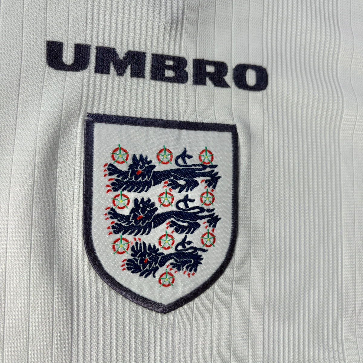【正規品1995-1997 UMBRO England home shirt】