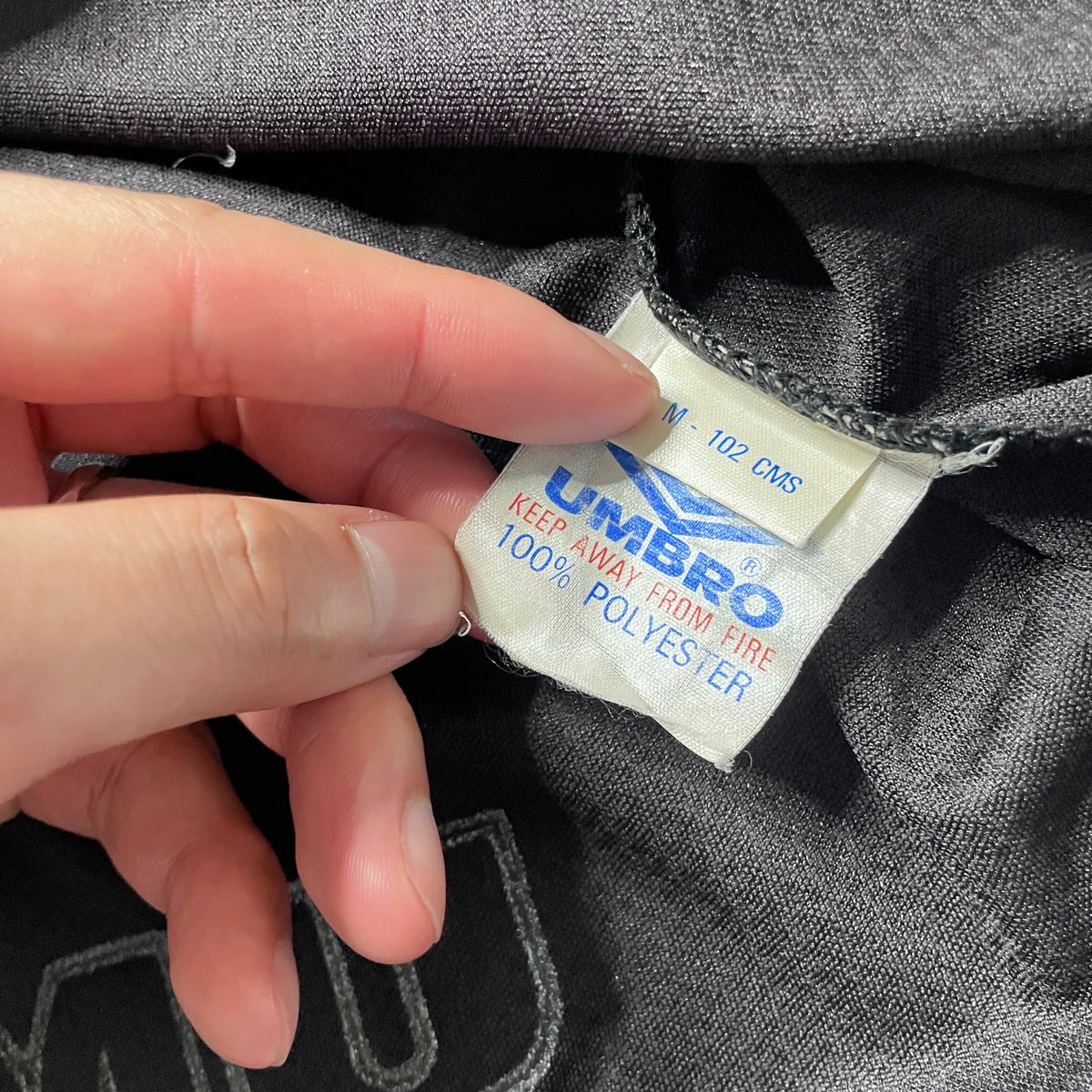 【正規品1998-1999 UMBRO Manchester United third L/S Beckham #7】