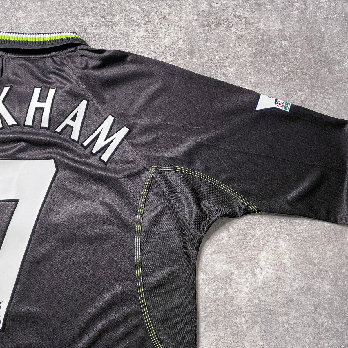 【正規品1998-1999 UMBRO Manchester United third L/S Beckham #7】