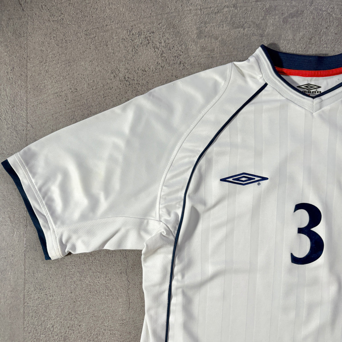 【正規品2001-2003 UMBRO England home A.Cole #3】
