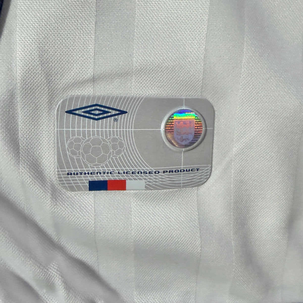 【正規品2001-2003 UMBRO England home A.Cole #3】