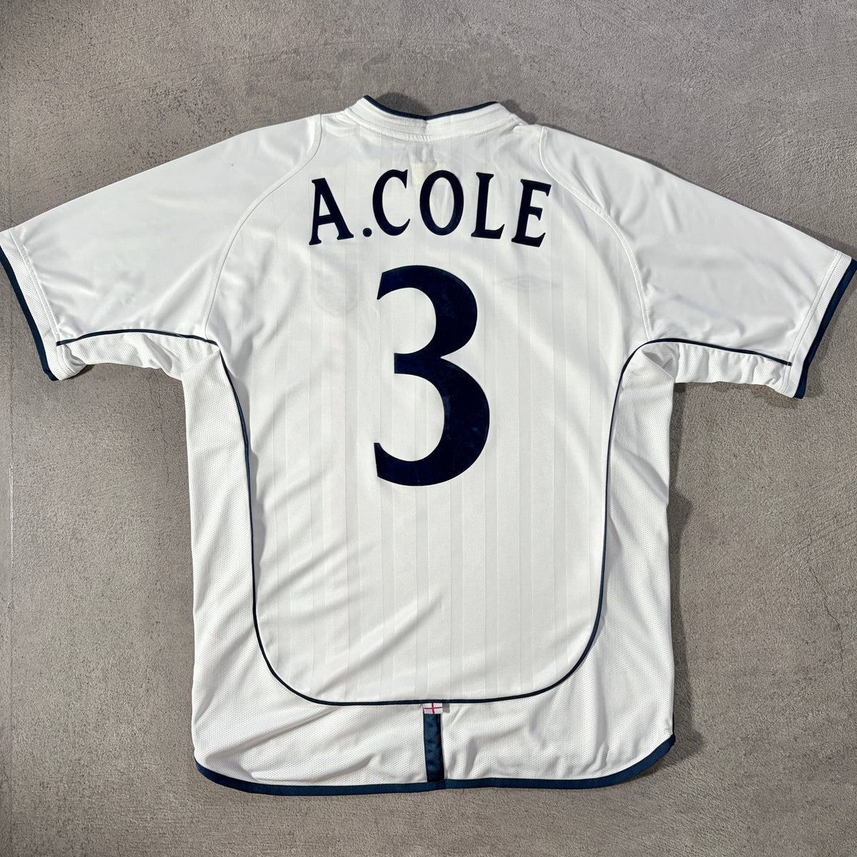 【正規品2001-2003 UMBRO England home A.Cole #3】