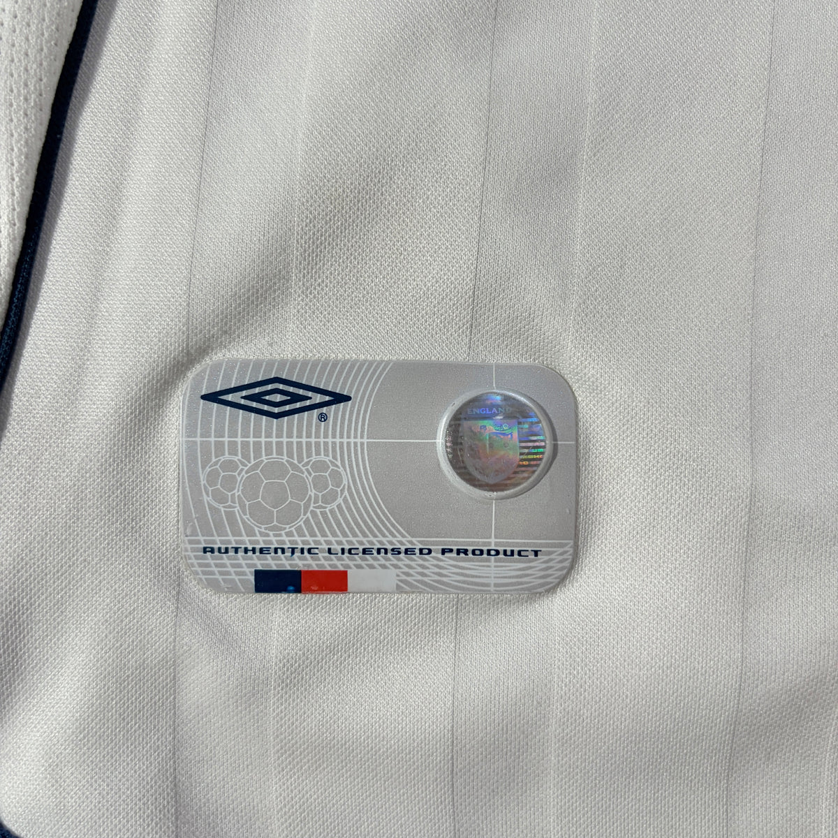【正規品2001-2003 UMBRO England home Beckham #7】