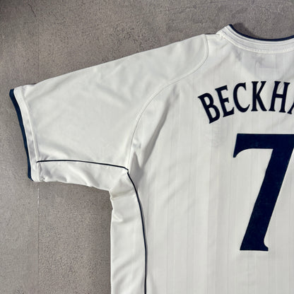 【正規品2001-2003 UMBRO England home Beckham #7】