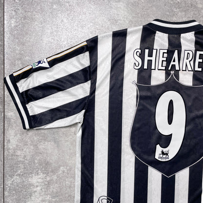 【正規品1997-1999 adidas Newcastle United home SHEARER #9】