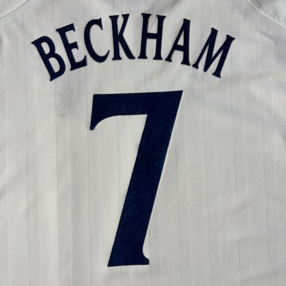 【正規品2001-2003 UMBRO England home Beckham #7】
