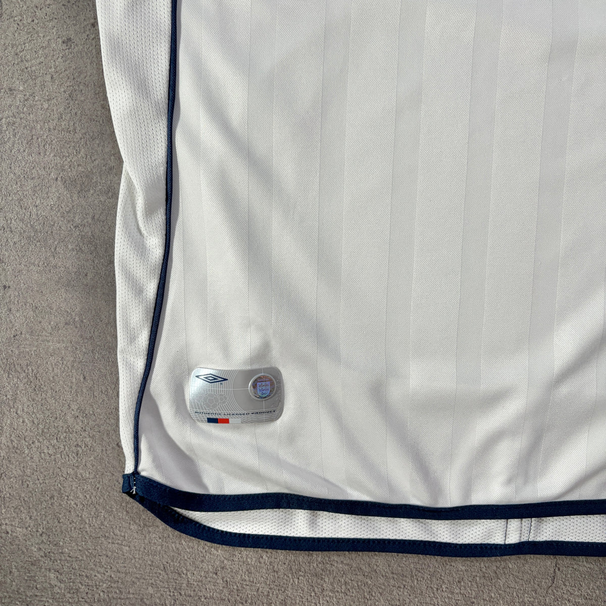 【正規品2001-2003 UMBRO England home Beckham #7】