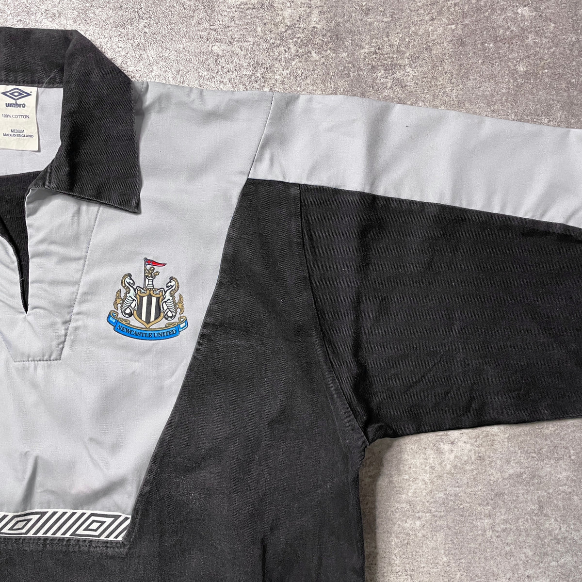 【正規品1990-1992 UMBRO Newcastle Drill top】