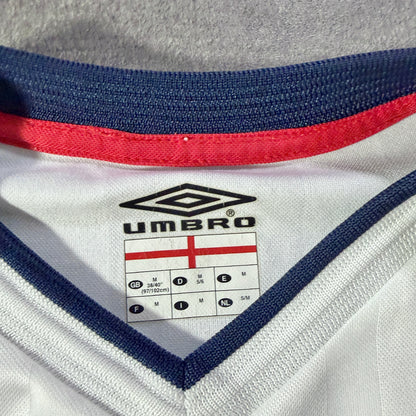 【正規品2001-2003 UMBRO England home Beckham #7】