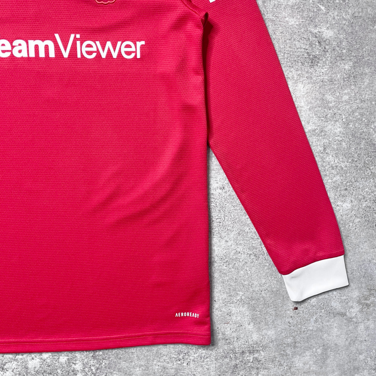 【正規品2021-2022 adidas Manchester United home L/S Ronaldo #7】