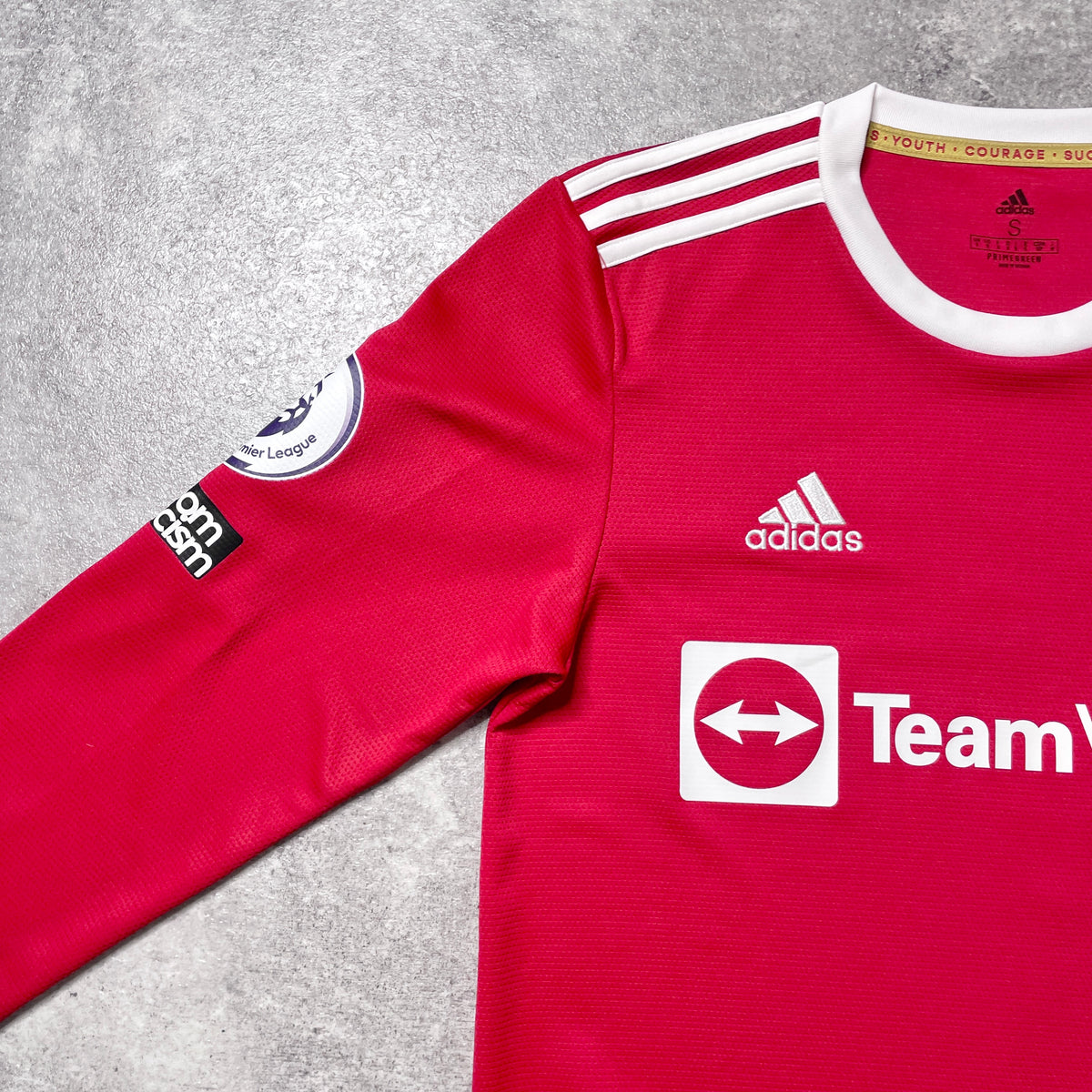 【正規品2021-2022 adidas Manchester United home L/S Ronaldo #7】