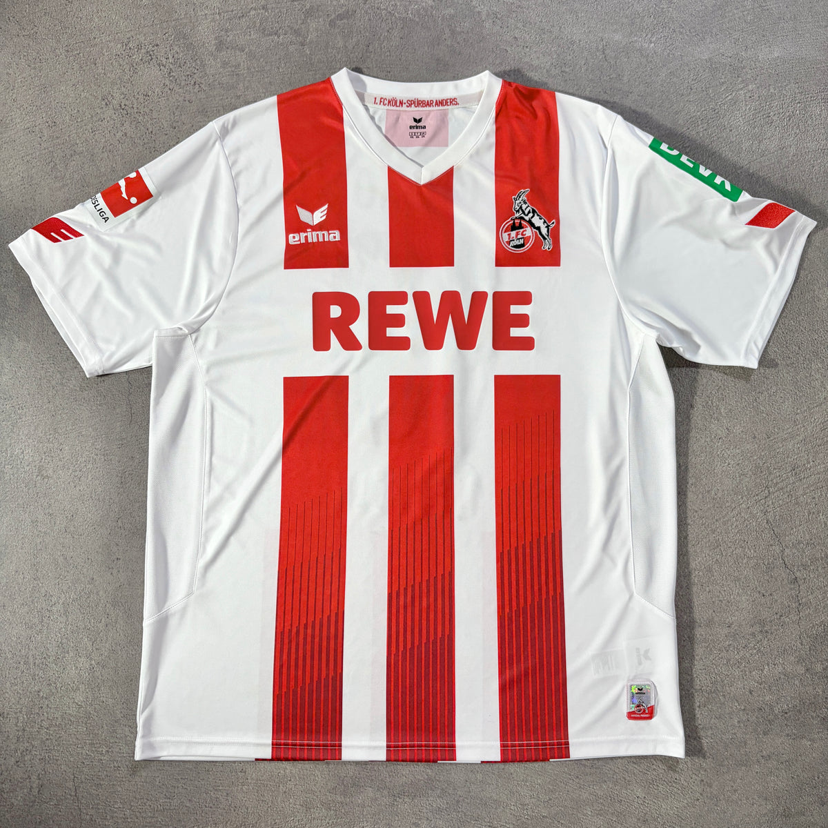 【正規選手支給実使用品2017-2018 erima Köln home OSAKO #13】
