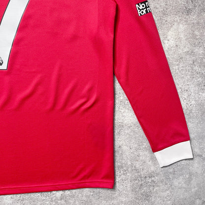 【正規品2021-2022 adidas Manchester United home L/S Ronaldo #7】