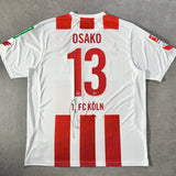 【正規選手支給実使用品2017-2018 erima Köln home OSAKO #13】