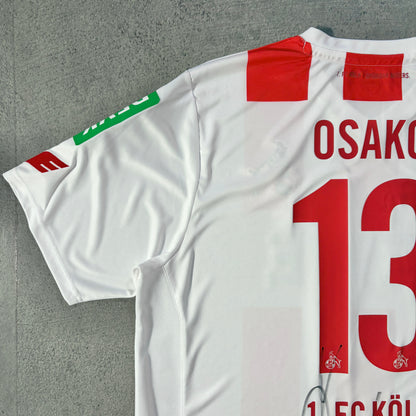 【正規選手支給実使用品2017-2018 erima Köln home OSAKO #13】