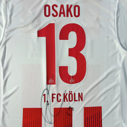 【正規選手支給実使用品2017-2018 erima Köln home OSAKO #13】