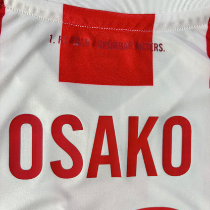 【正規選手支給実使用品2017-2018 erima Köln home OSAKO #13】