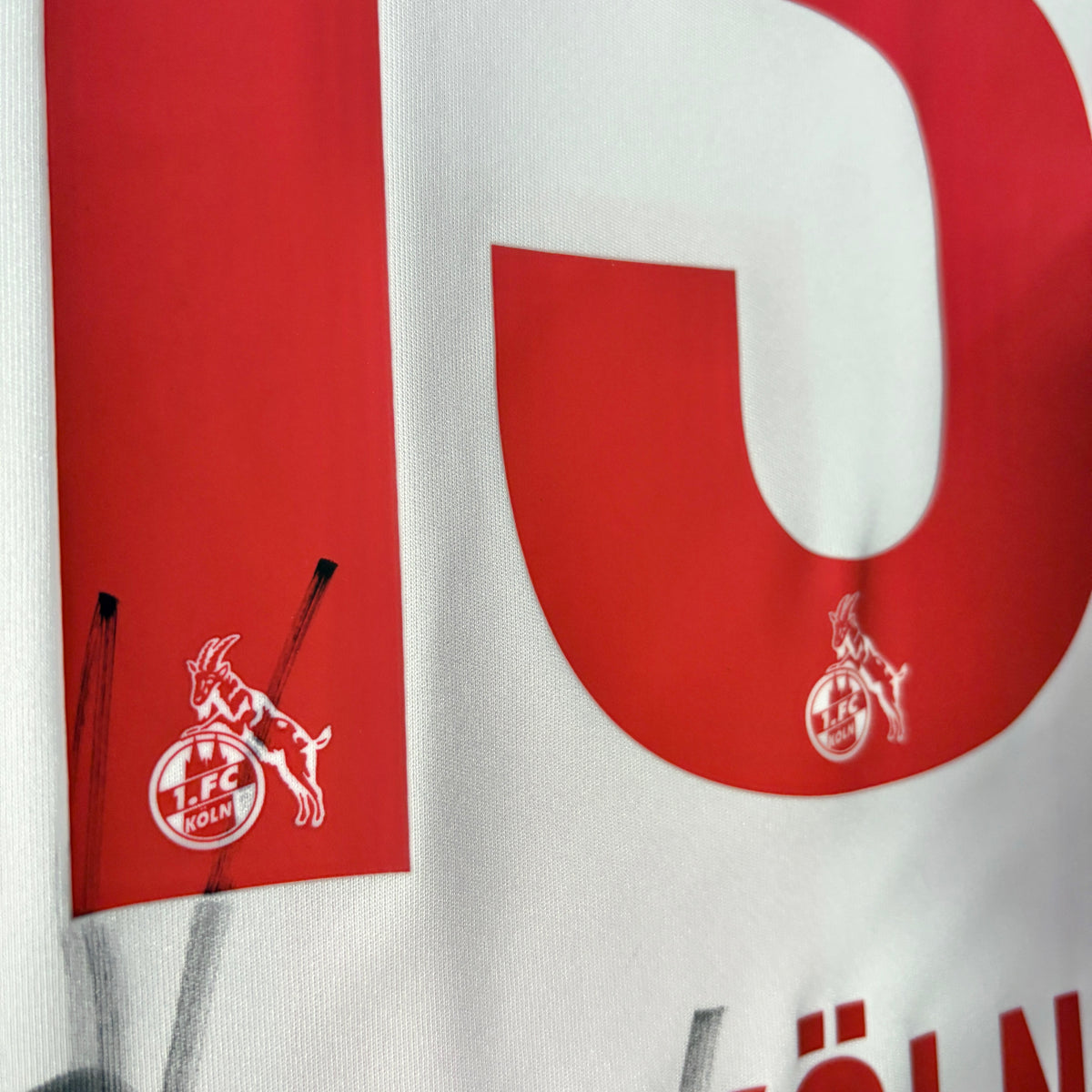 【正規選手支給実使用品2017-2018 erima Köln home OSAKO #13】