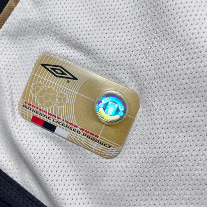 【正規品2001-2002 UMBRO Manchester United UCL away/third L/S Beckham #7】