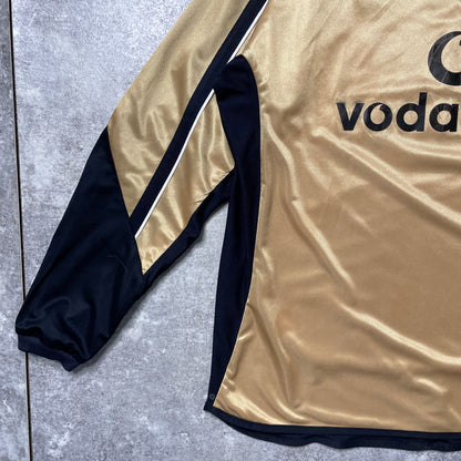 【正規品2001-2002 UMBRO Manchester United UCL away/third L/S Beckham #7】