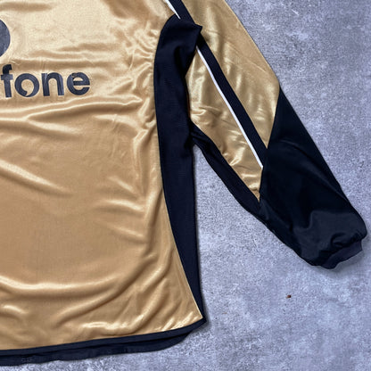 【正規品2001-2002 UMBRO Manchester United UCL away/third L/S Beckham #7】
