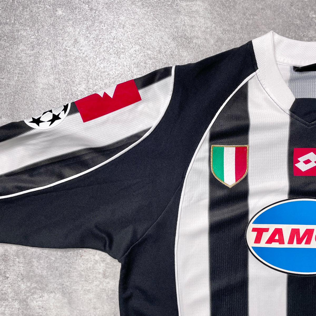 【正規選手支給品2002-2003 Lotto Juventus UCL home DEL PIERO #10】