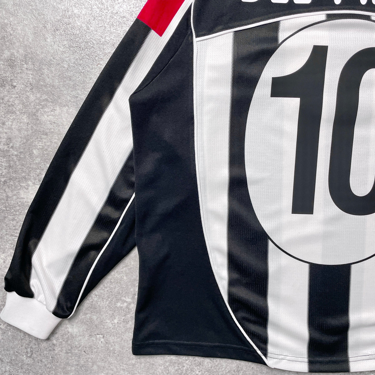 【正規選手支給品2002-2003 Lotto Juventus UCL home DEL PIERO #10】