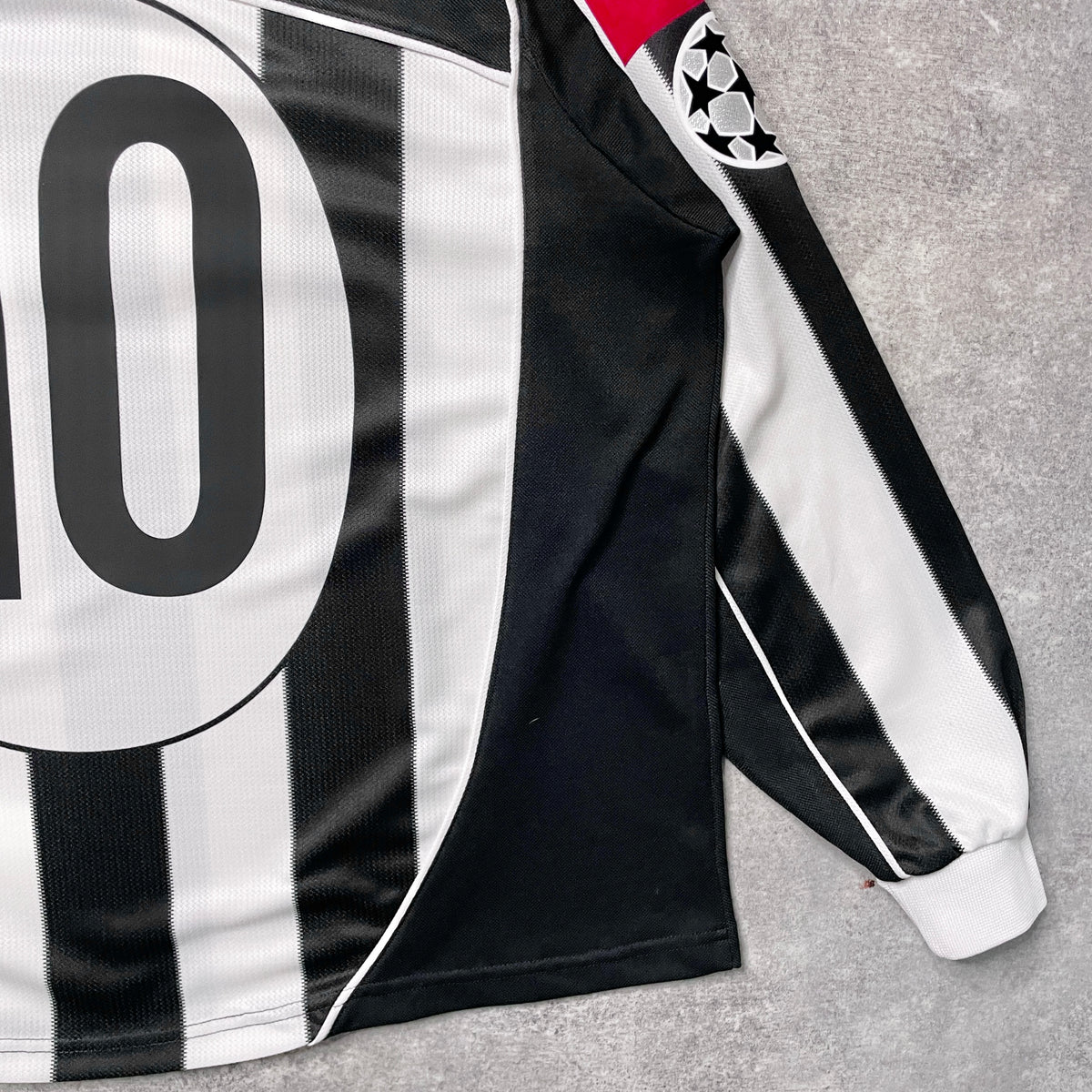 【正規選手支給品2002-2003 Lotto Juventus UCL home DEL PIERO #10】