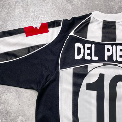 【正規選手支給品2002-2003 Lotto Juventus UCL home DEL PIERO #10】