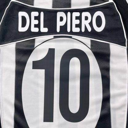 【正規選手支給品2002-2003 Lotto Juventus UCL home DEL PIERO #10】