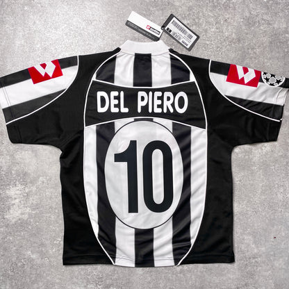 【BNWT正規品2002-2003 Lotto Juventus UCL home DEL PIERO #10】