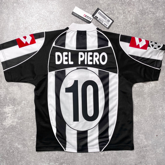 【BNWT正規品2002-2003 Lotto Juventus UCL home DEL PIERO #10】
